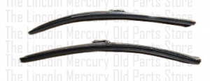 Windshield Wiper Arm Blade and Brushed Retainer- LH & RH Pair-  NOS